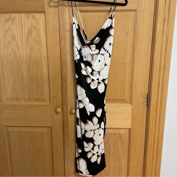 Forever 21 floral print midi dress - Picture 1 of 6